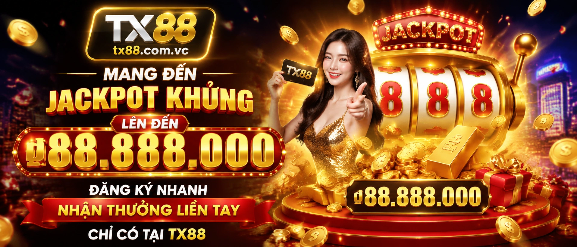 TX88 giao diện trang chủ casino trực tuyến